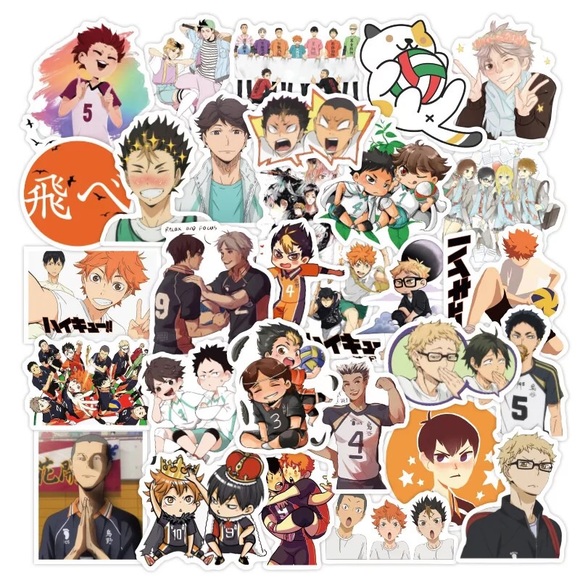 Haikyuu Stickers 12pc Sticker Set (random) - Picture 2 of 2